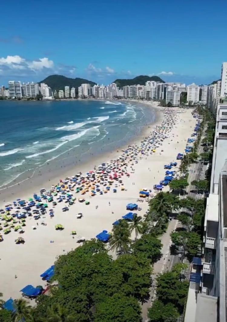 Guaruja Pitangueiras Apto Na Praia Экстерьер фото